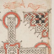 SOAA 00001 Q - drawings and geometric interlace decoration